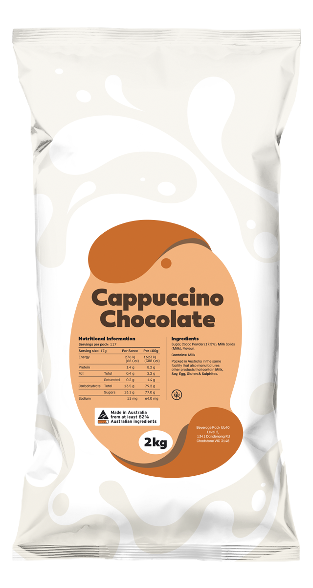 Cappuccino Drinking Vending Chocolate