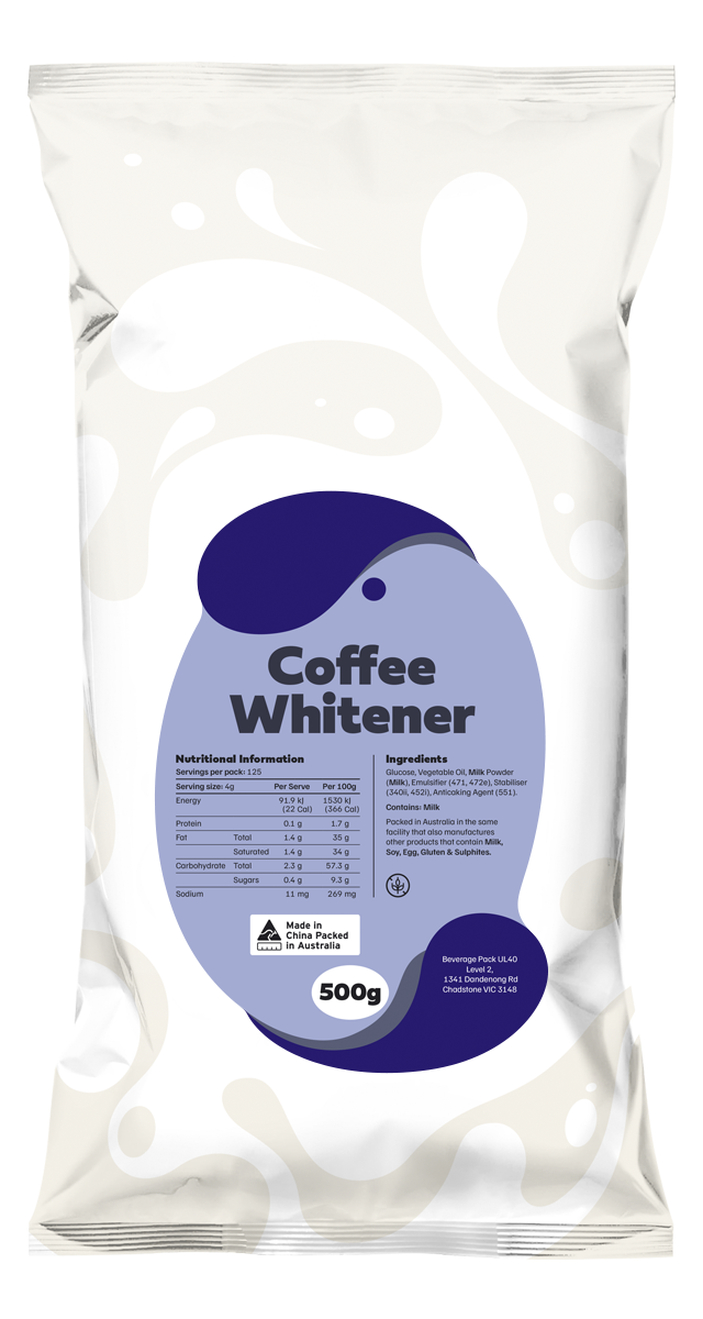 Vending Coffee Whitener