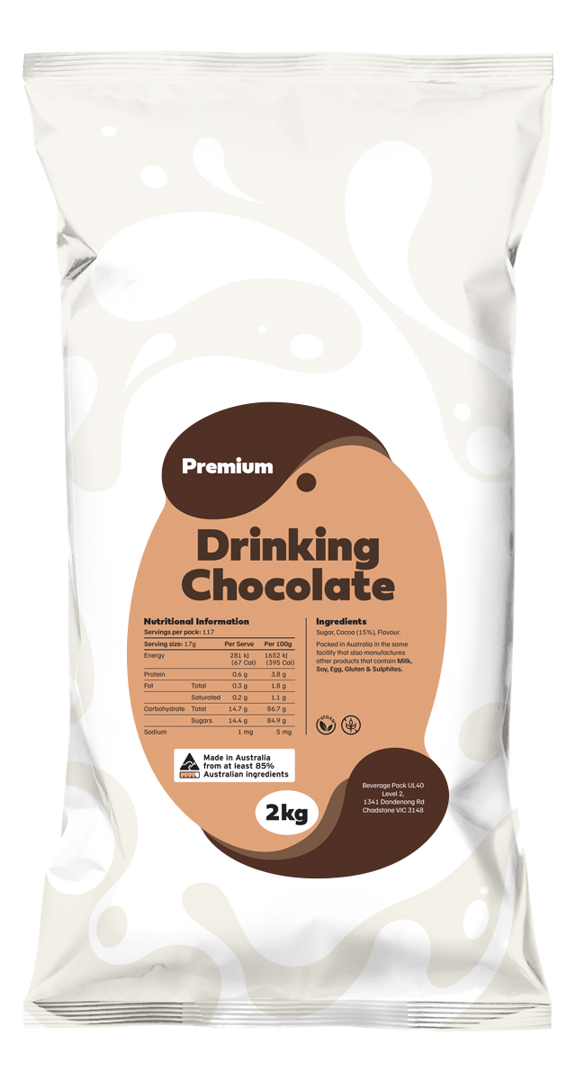 Premium Drinking Vending Chocolate