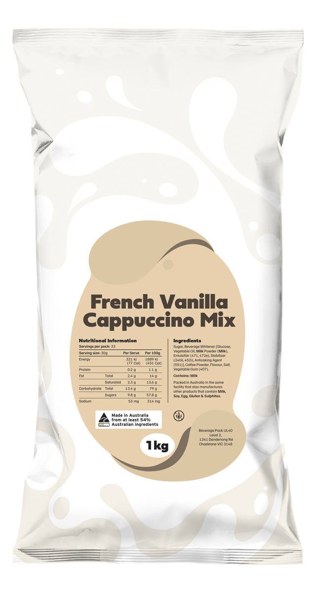 Vending French Vanilla Cappuccino Mix